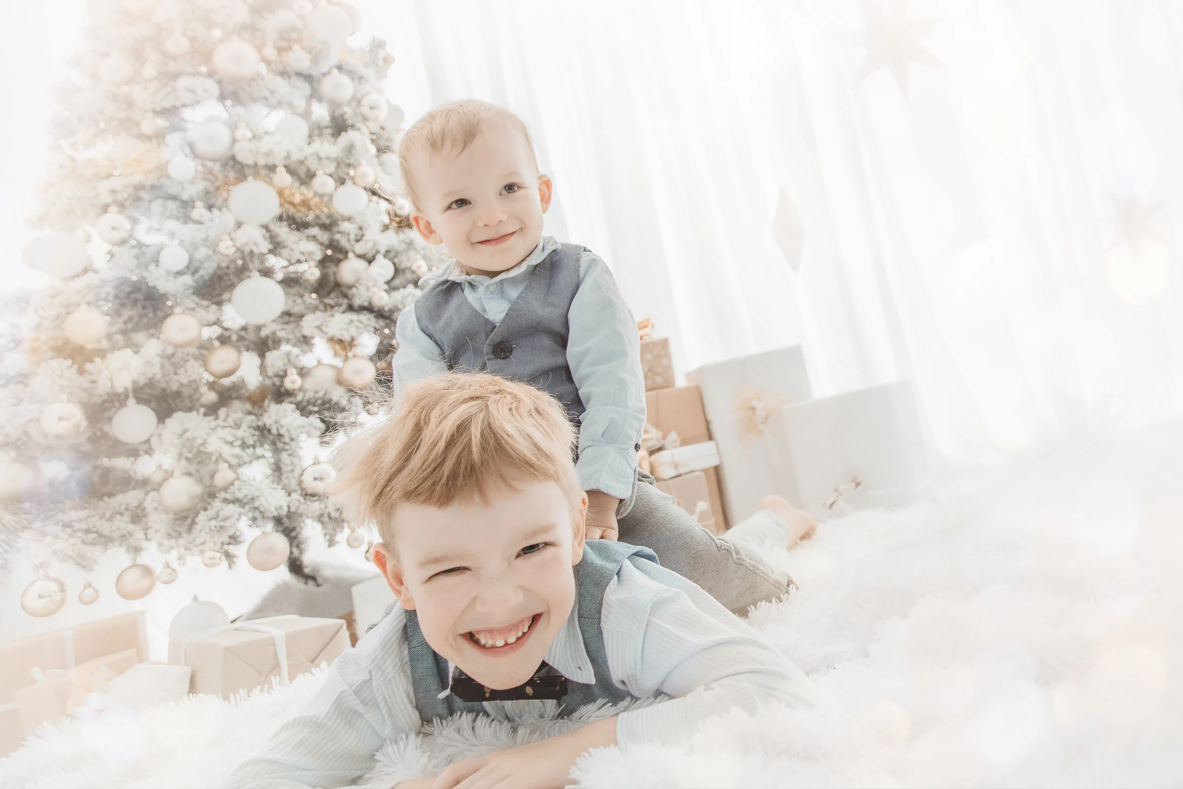 Weihnachtsfotografie aus einem vergangenen Jahr